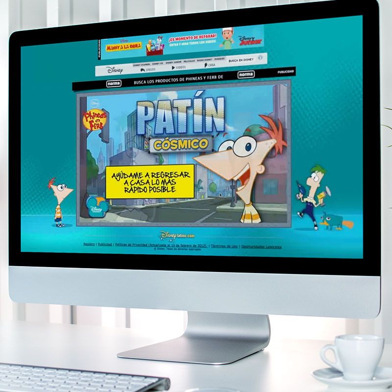 Cuadernos Norma Phineas & Ferb